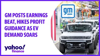 GM posts earnings beat, hikes profit guidance as EV demand soars