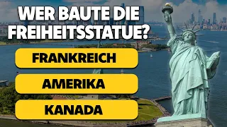 Schaffst du alle 50 Allgemeinwissensfragen? Teil 2🤔 | Fragenflash