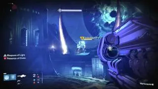 Destiny Crota jumps off platform