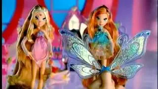 2006 Winx Club Season 3 Mattel Enchantix Glam Magic Dolls Commercial (Espanol/Latino)