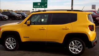 2016 JEEP RENEGADE LATITUDE FWD SOLAR YELLOW WALK AROUND REVIEW SOLD! 6J55A www.SUMMITAUTO.com