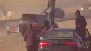 Accident SAUDI ARABIA crazy death drifting driving 2023