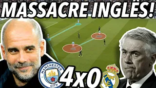 Análise Tática: Manchester City 4 x 0 Real Madrid | Como Guardiola Dominou o Ancelotti