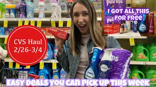 CVS HAUL 2/26-3/4 | EASY DEALS | ALL FOR FREE