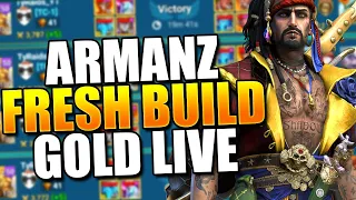 ARMANZ PICKED 100% GOLD LIVE ARENA! | Raid: Shadow Legends