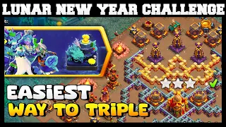 Easily Way To 3 Star Lunar New Year Challenge 2024 (Clash Of Clans)