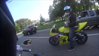 My first motorcycle accident & meeting new friends