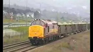 class 37 37426 Penmaenmawr ballast 14.4.97