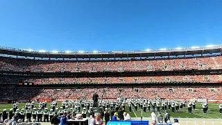 (4K) 2022 Ohio University Marching 110 at the Cleveland Browns Halftime