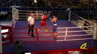 3 мая 2018 г.ЧЕМПИОНАТ ГРУЗИИ БОКС- ФИНАЛ (91 kg.) RED Артём Ёрданян VS BLUE  Николоз Бегадзе.