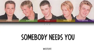 Westlife - Somebody Needs You [Color Coded Lyrics]