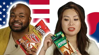 American & Koreans Swap Snacks Part 2