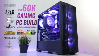 VLOG: Php60K Gaming PC Build Ryzen 5 3600 I RTX 2060 Super w/ 7 Game Benchmarks [Ph]