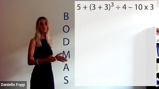 How to use BODMAS to solve an equation