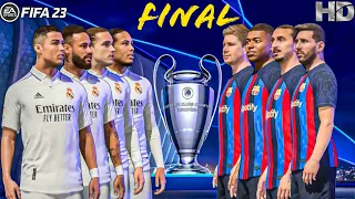 FIFA 23😱| What If Real Madrid & Barcelona Had These Players in Team | Who Would Win - UCL FINAL