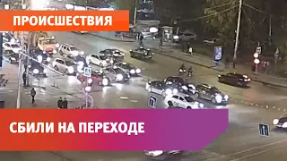 В Уфе сбили велосипедиста на пешеходном переходе