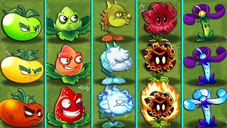 PvZ 2 Discovery - All Plants Evolution NOOB - PRO - HACKER - GOD version