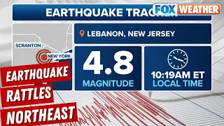 Magnitude 4.8 Earthquake Shakes Northeast, Including NYC, Friday Morning
