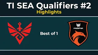 TNC vs THE IMMORTAL - TI SEA QUALIFIERS #2 - DOTA 2 2024 HIGHLIGHTS