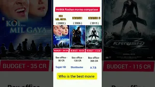 koi mil geya vs krrish vs krrish 3 movie box office comparison | #shorts #viral #krrish #trending