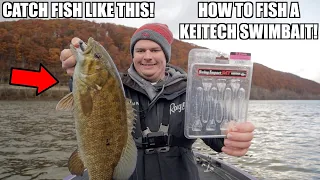 How to Fish the Keitech Swing Fat Impact! - How to fish finesse swimbaits