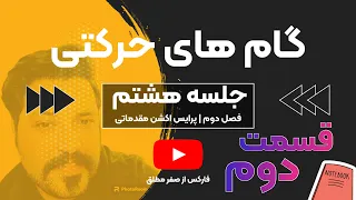 فصل دوم پرایس اکشن مقدماتی | درس هشتم | گام های حرکتی در پرایس اکشن (بخش دوم)