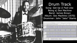 Get Up (I Feel Like Being a) Sex Machine (James Brown) • Drum Track