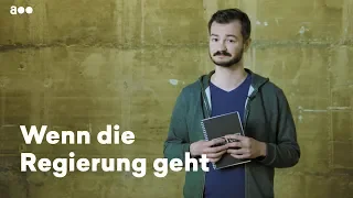 Was passiert, wenn die Regierung geht?