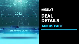 AUKUS pact details revealed, China accuses Australia of double standards | ABC News