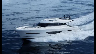 Maritimo S75 Sedan Motor Yacht Trailer