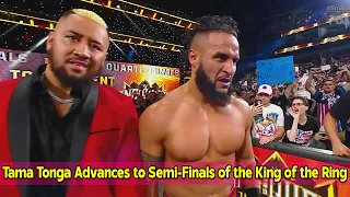 Tama Tonga Advances to Semi Finals of the King of the Ring on WWE SmackDown