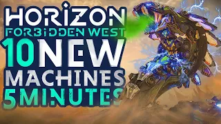 Horizon Forbidden West - ALL 10 NEW Machines & What We Know So Far (Horizon Forbidden West Machines)