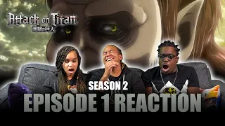 Beast Titan | Attack on Titan S2 Ep 1 Reaction