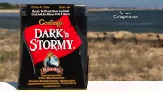 Goslings Black Seal Rum - Dark 'n Stormy" Cans