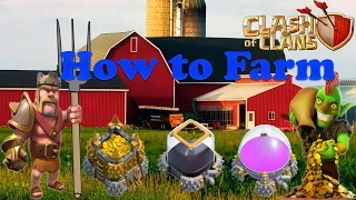 Clash of Clans Farming Attack Strategy Town Hall 7/8 part 2