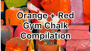 Orange/Red Dusty Gym Chalk Compilation