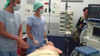 Simulation d'arrêt cardiaque