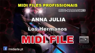 ♬ Midi file  - ANNA JULIA - Los Hermanos