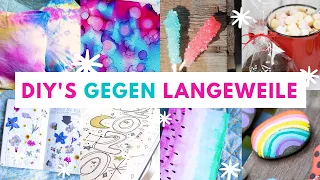 Einfache Bastelideen / Beschäftigungsideen gegen Langeweile | TRYTRYTRY