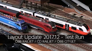 OBB RAILJET/CD RAILJET/OBB CITYJET Test run - VLOG39