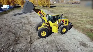 LOVOL advanced wheel loader FL980K HST hydrostatic technology payloader