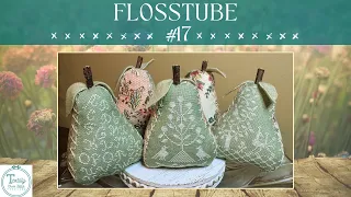 Flosstube #17 - Spring Green Pear Finish, WIPs and Retreat Recap!