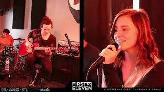 First To Eleven- Somewhere Only We Know- Keane Acoustic Cover (livestream)
