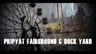 Chernobyl: Pripyat fair and ferry dock/cafe. 4K Ep7