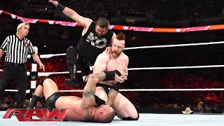 Randy Orton & Cesaro vs. Sheamus & Kevin Owens: Raw – 17. August 2015