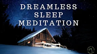 DREAMLESS SLEEP MEDITATION - 3Hz Binaural Beats Delta Waves