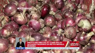 Presyo ng sibuyas at ilang gulay sa ilang palengke sa Metro Manila, bumaba | UB