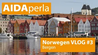 AIDAperla Norwegens Fjorde Vlog #3 - Bergen