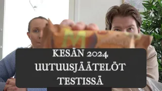 KESÄN 2024 UUTUUSJÄÄTELÖT TESTISSÄ @Kasvuvaraa