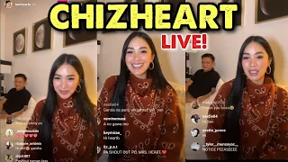 HEART EVANGELISTA AND SEN. CHIZ ESCUDERO INSTAGRAM LIVE!